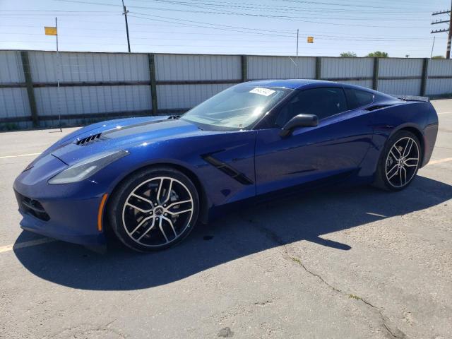 1G1YC2D73G5125545 - 2016 CHEVROLET CORVETTE STINGRAY 2LT BLUE photo 1