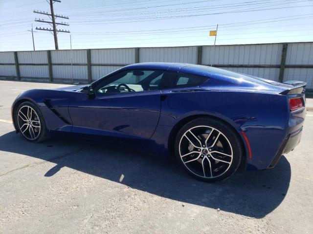 1G1YC2D73G5125545 - 2016 CHEVROLET CORVETTE STINGRAY 2LT BLUE photo 2