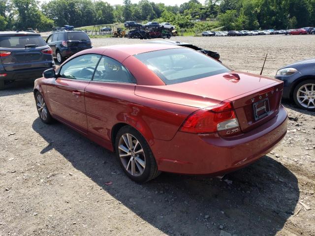 YV1672MC1CJ129458 - 2012 VOLVO C70 T5 RED photo 2