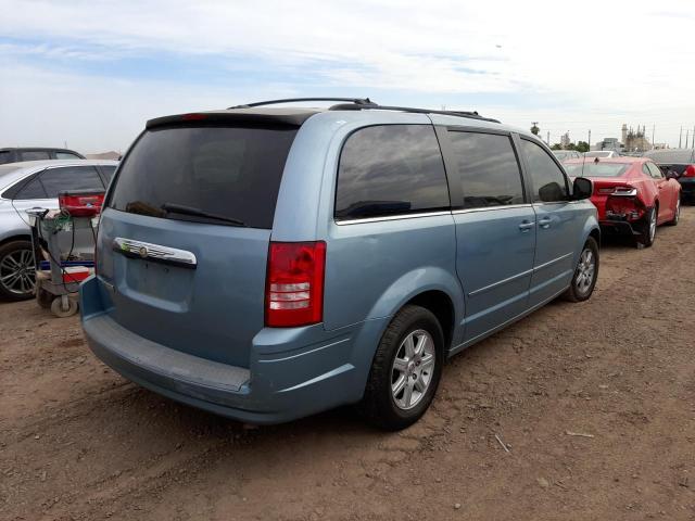 2A8HR54PX8R682876 - 2008 CHRYSLER TOWN & COU TOURING ლურჯი ფოტო 4