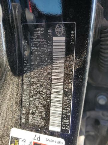 4T1BF1FK6FU068662 - 2015 TOYOTA CAMRY LE BLACK photo 12