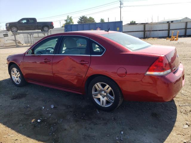 2G1WB5E31E1122939 - 2014 CHEVROLET IMPALA LIM LT RED photo 2