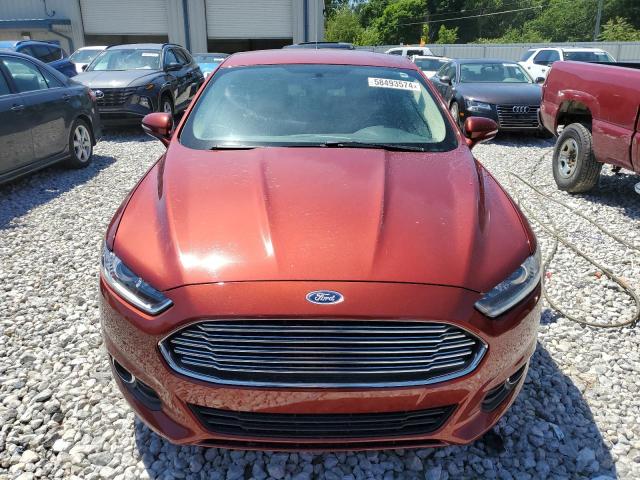 3FA6P0H97ER323645 - 2014 FORD FUSION SE RED photo 5