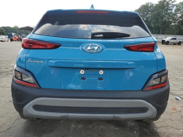 KM8K62AB0NU927109 - 2022 HYUNDAI KONA SEL BLUE photo 6