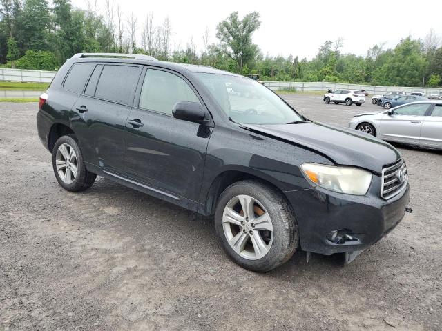 JTEES43AX82104177 - 2008 TOYOTA HIGHLANDER SPORT BLACK photo 4