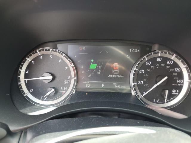 5TDHZRBHXNS593936 - 2022 TOYOTA HIGHLANDER XLE BLACK photo 9