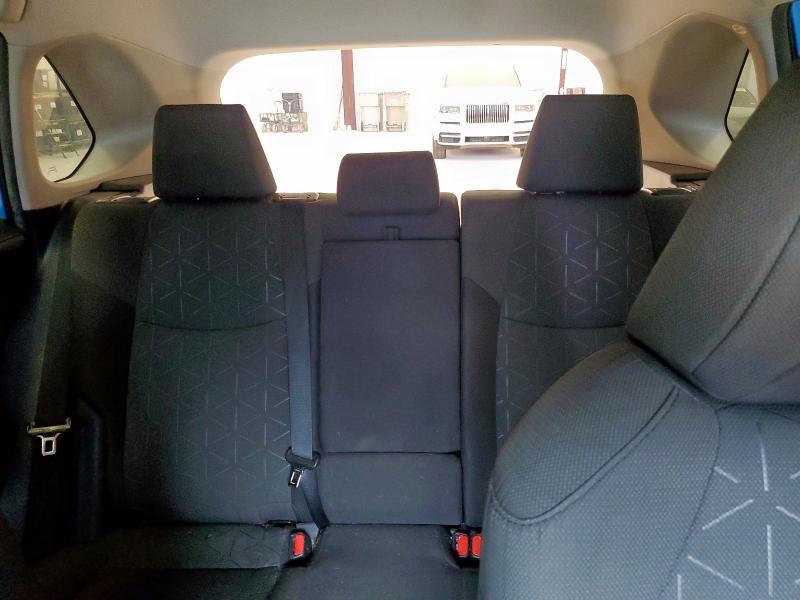 2T3W1RFV2MW123296 - 2021 TOYOTA RAV4 XLE BLUE photo 10