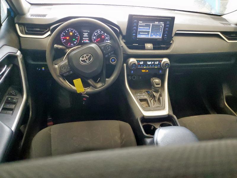 2T3W1RFV2MW123296 - 2021 TOYOTA RAV4 XLE BLUE photo 8