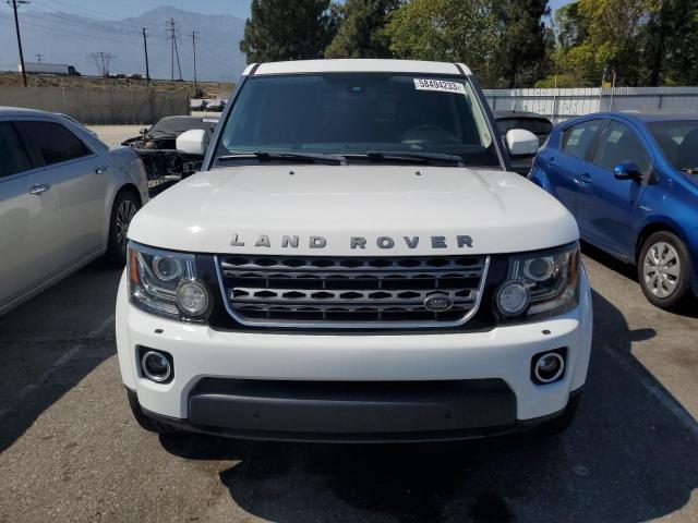 SALAG2V63GA789847 - 2016 LAND ROVER LR4 HSE WHITE photo 5