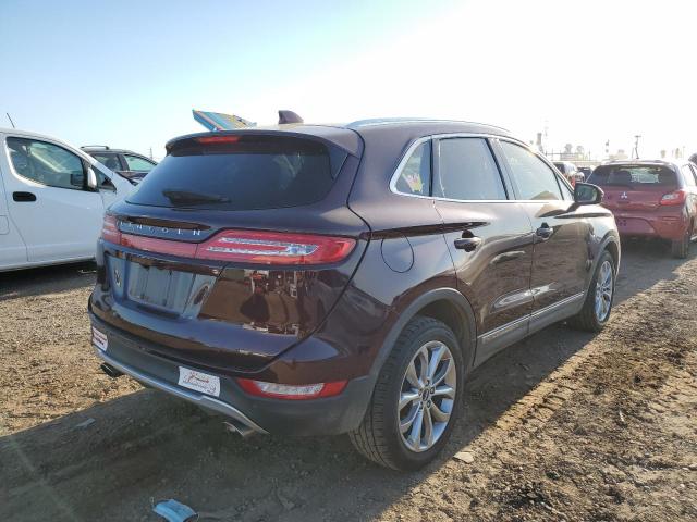 5LMCJ2C97JUL04493 - 2018 LINCOLN MKC SELECT 勃艮第红 照片 4