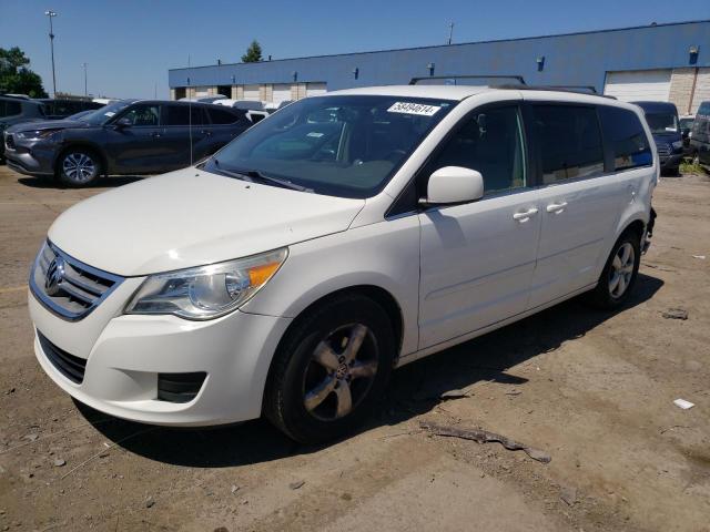 2V4RW3DG0BR766436 - 2011 VOLKSWAGEN ROUTAN SE WHITE photo 1