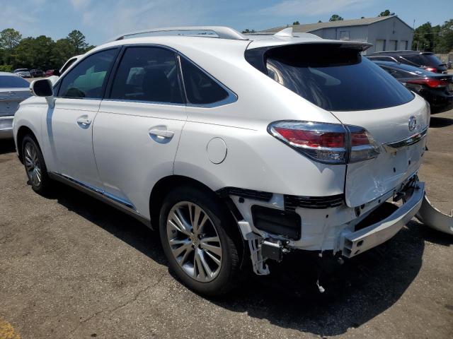 2T2ZK1BA2EC140069 - 2014 LEXUS RX 350 WHITE photo 2