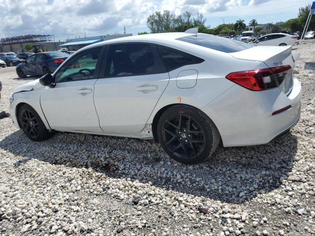 2HGFE2F58PH526104 - 2023 HONDA CIVIC SPORT WHITE photo 2