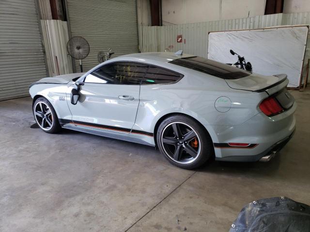 1FA6P8R02M5550824 - 2021 FORD MUSTANG MACH I GRAY photo 2