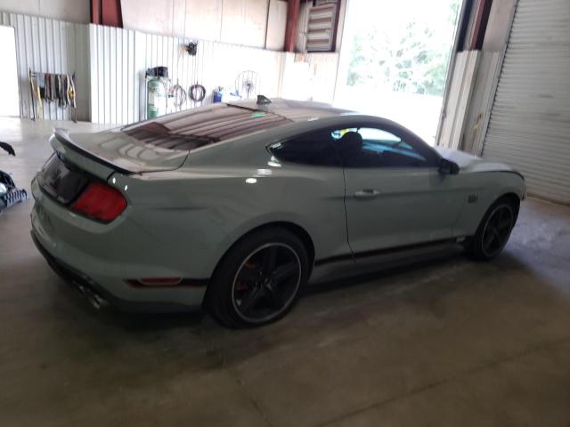 1FA6P8R02M5550824 - 2021 FORD MUSTANG MACH I GRAY photo 3