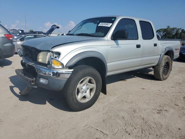 5TEGN92N72Z140451 - 2002 TOYOTA TACOMA DOUBLE CAB PRERUNNER SILVER photo 1