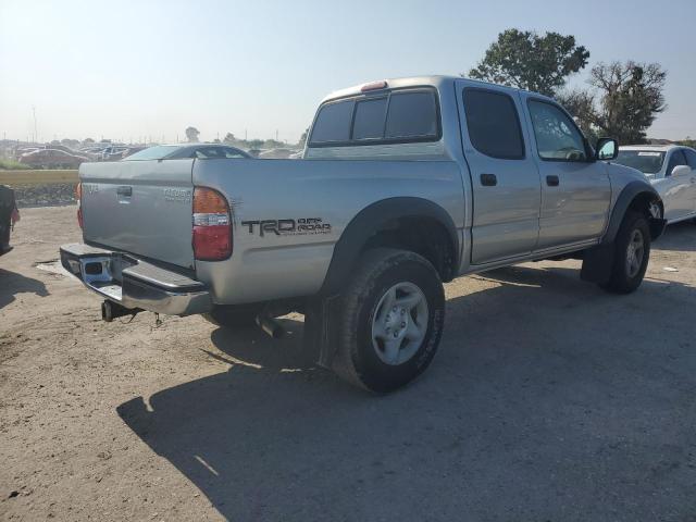 5TEGN92N72Z140451 - 2002 TOYOTA TACOMA DOUBLE CAB PRERUNNER SILVER photo 3