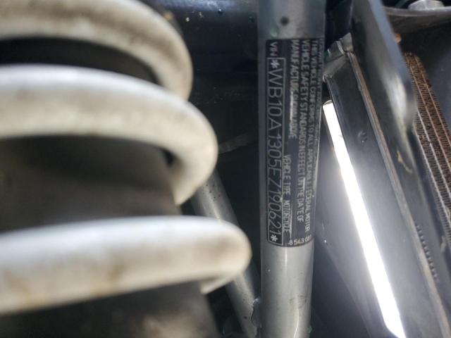 WB10A1305EZ190621 - 2014 BMW R1200 RT GRAY photo 9