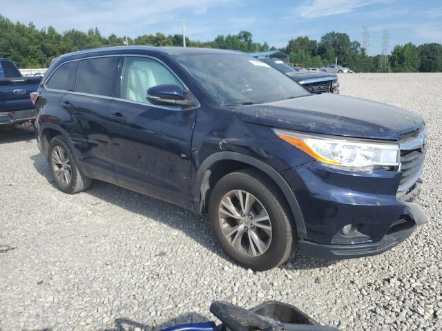 5TDKKRFH5ES025579 - 2014 TOYOTA HIGHLANDER XLE Mavi foto 4