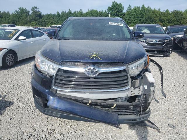 5TDKKRFH5ES025579 - 2014 TOYOTA HIGHLANDER XLE Mavi foto 5