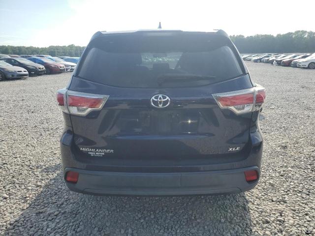 5TDKKRFH5ES025579 - 2014 TOYOTA HIGHLANDER XLE Mavi foto 6