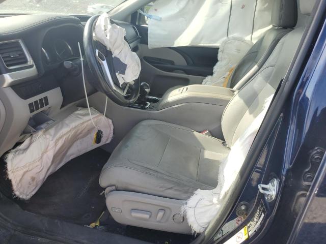 5TDKKRFH5ES025579 - 2014 TOYOTA HIGHLANDER XLE Mavi foto 7