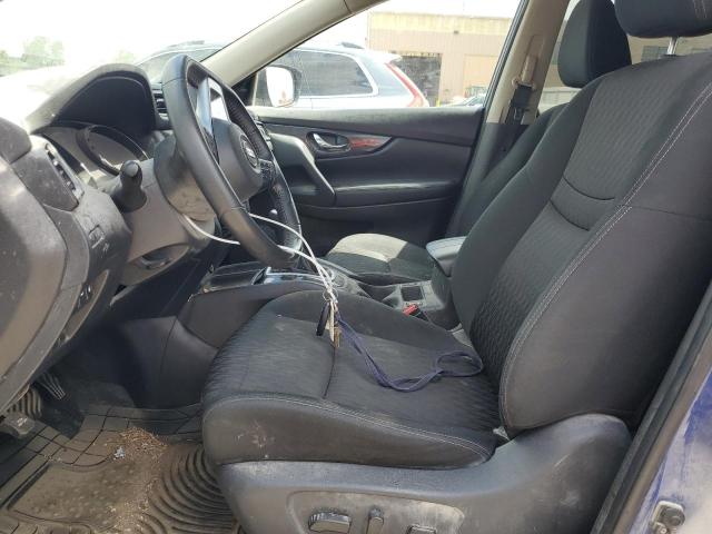 KNMAT2MT8LP518915 - 2020 NISSAN ROGUE S BLUE photo 7