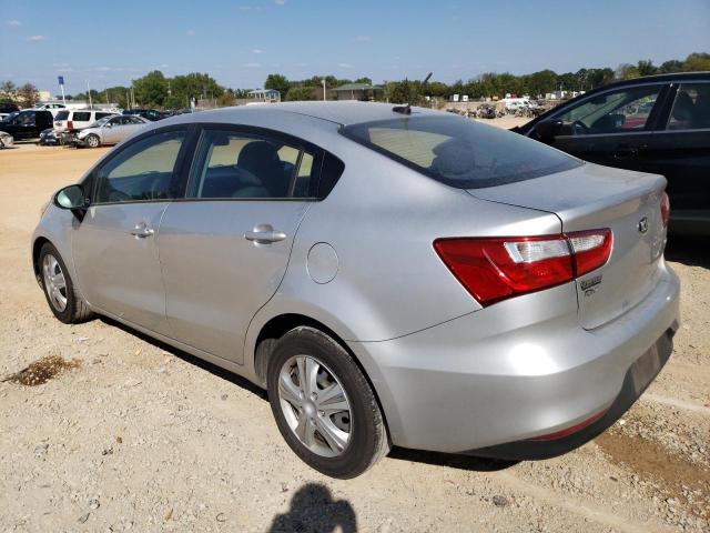 KNADM4A39G6541722 - 2016 KIA RIO LX SILVER photo 2