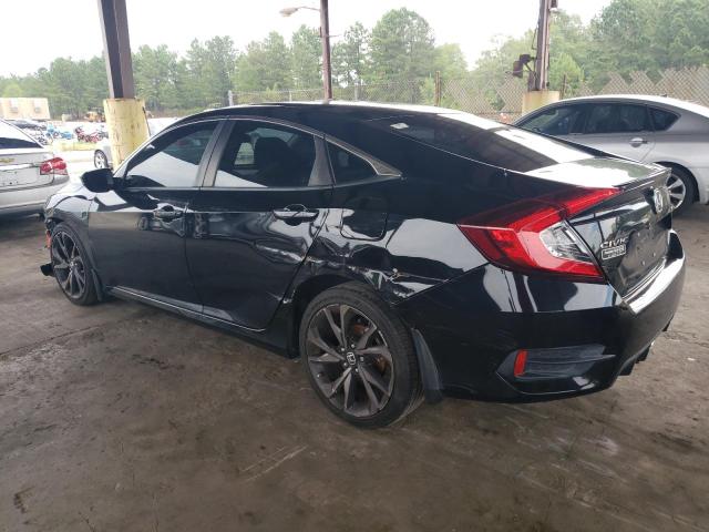 19XFC2F82KE027883 - 2019 HONDA CIVIC SPORT BLACK photo 2
