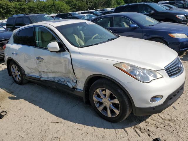 JNKAJ09F18M353262 - 2008 INFINITI EX35 BASE Սպիտակ լուսանկար 4