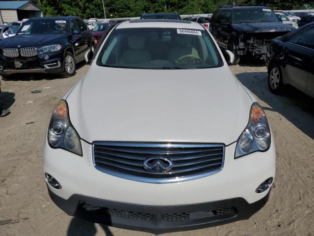 JNKAJ09F18M353262 - 2008 INFINITI EX35 BASE Սպիտակ լուսանկար 5