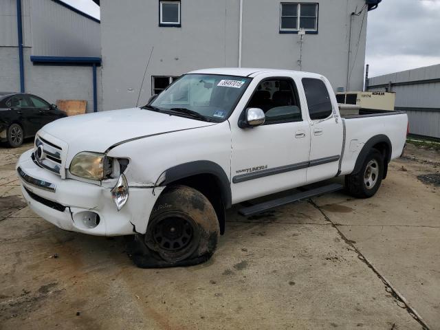 5TBRU34125S444834 - 2005 TOYOTA TUNDRA ACCESS CAB SR5 WHITE photo 1