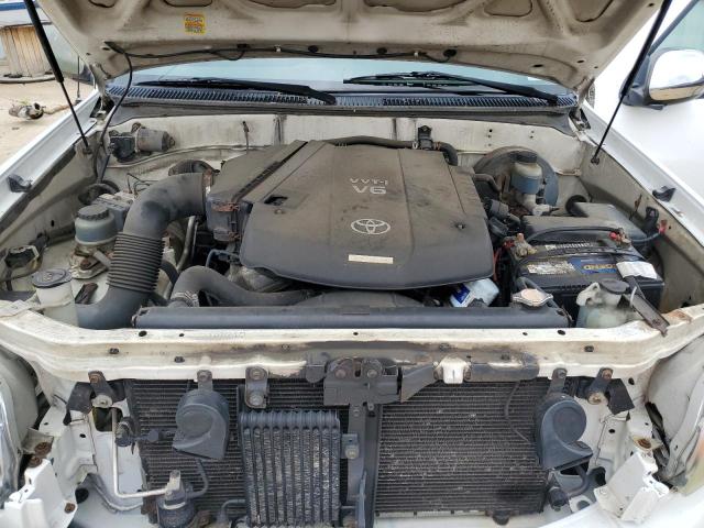 5TBRU34125S444834 - 2005 TOYOTA TUNDRA ACCESS CAB SR5 WHITE photo 11