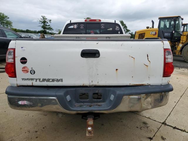 5TBRU34125S444834 - 2005 TOYOTA TUNDRA ACCESS CAB SR5 WHITE photo 6