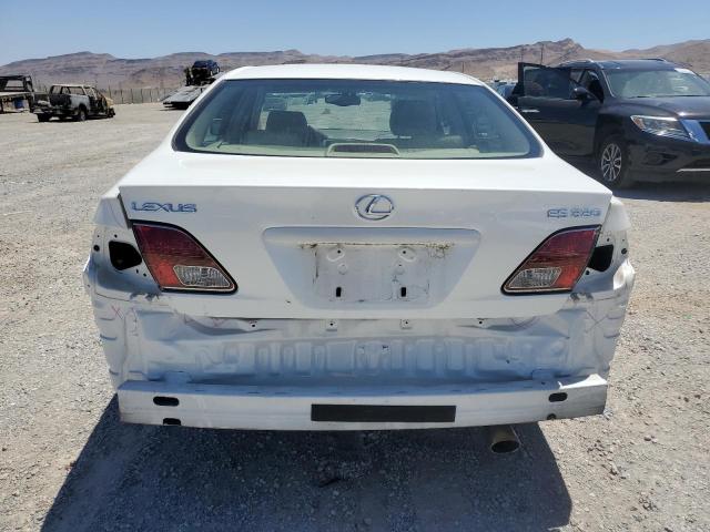 JTHBA30G945000610 - 2004 LEXUS ES 330 WHITE photo 6