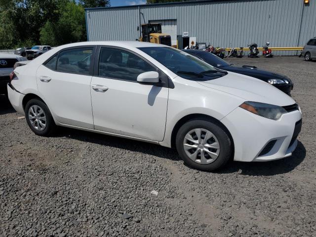 2T1BURHE2EC222022 - 2014 TOYOTA COROLLA L WHITE photo 4