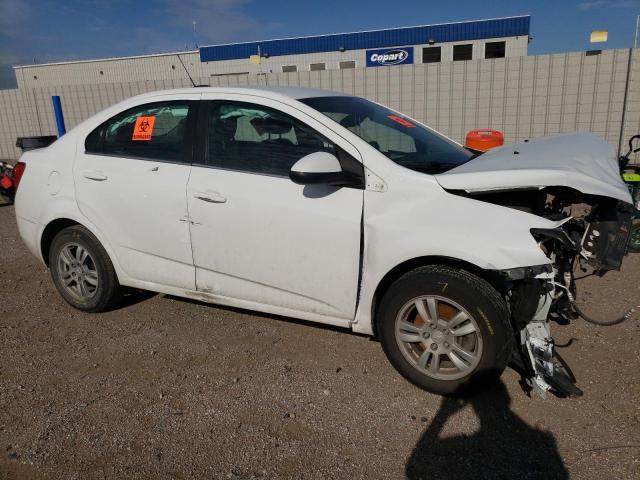 1G1JC5SH5F4145962 - 2015 CHEVROLET SONIC LT WHITE photo 4