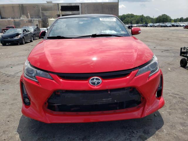 JTKJF5C77E3070991 - 2014 TOYOTA SCION TC 红色 照片 5