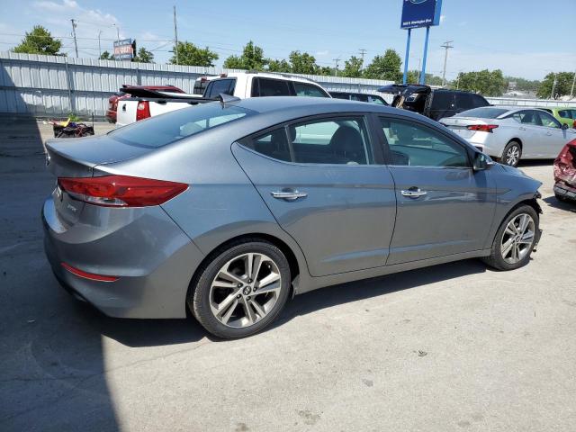 KMHD84LF2HU209502 - 2017 HYUNDAI ELANTRA SE GRAY photo 3