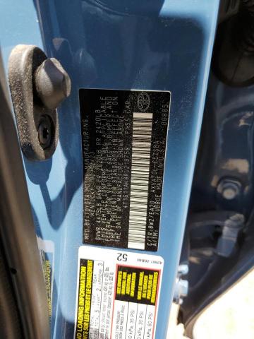 4T1G11AK8RU219758 - 2024 TOYOTA CAMRY SE NIGHT SHADE BLUE photo 12