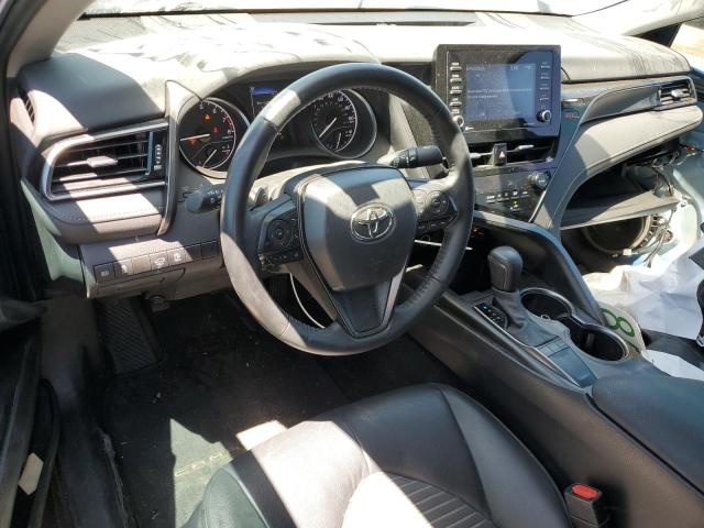 4T1G11AK8RU219758 - 2024 TOYOTA CAMRY SE NIGHT SHADE BLUE photo 8