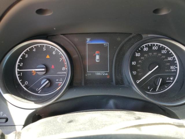 4T1G11AK8RU219758 - 2024 TOYOTA CAMRY SE NIGHT SHADE BLUE photo 9