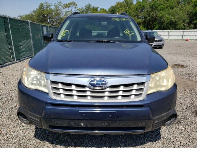 JF2SHABC4BH758086 - 2011 SUBARU FORESTER 2.5X BLUE photo 5