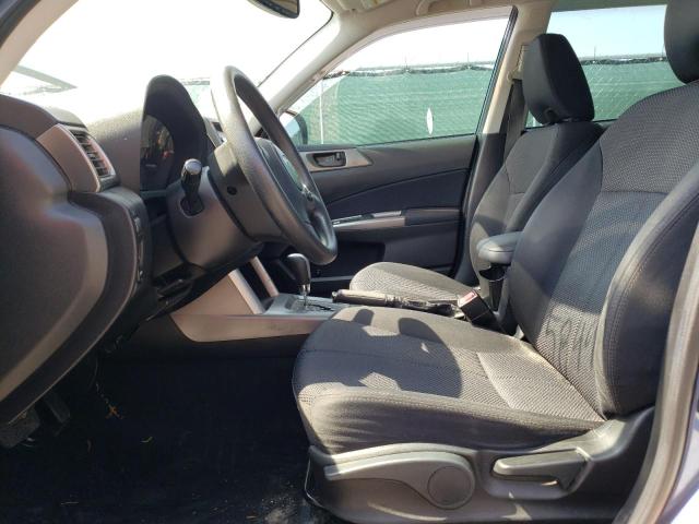 JF2SHABC4BH758086 - 2011 SUBARU FORESTER 2.5X BLUE photo 7