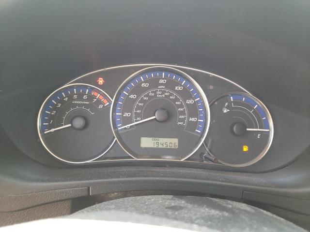 JF2SHABC4BH758086 - 2011 SUBARU FORESTER 2.5X BLUE photo 9