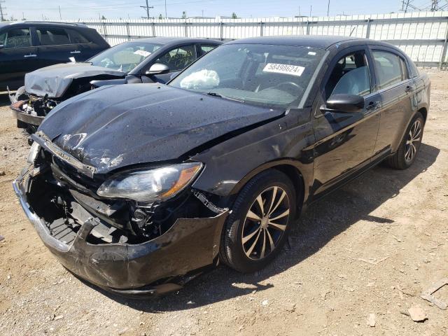 1C3CCBCG2DN711365 - 2013 CHRYSLER 200 LIMITED BLACK photo 1