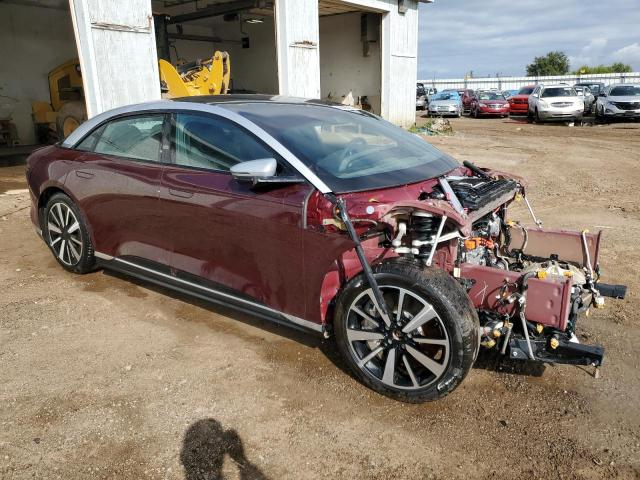 50EA1GBA9NA005601 - 2022 LUCID MOTORS AIR GRAND TOURING BURGUNDY photo 4