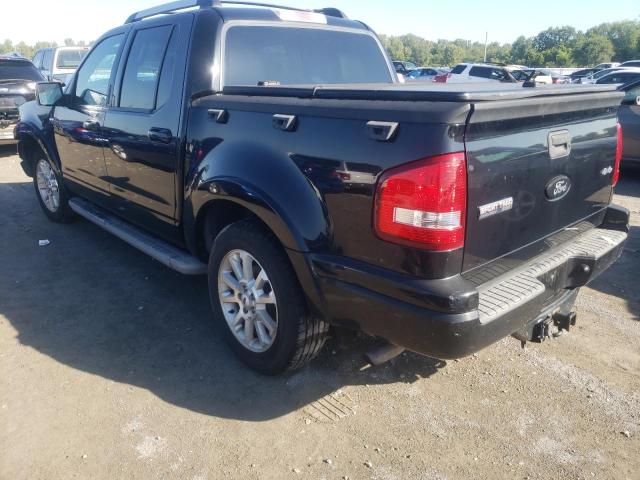 1FMEU53857UA06755 - 2007 FORD EXPLORER S LIMITED BLACK photo 3