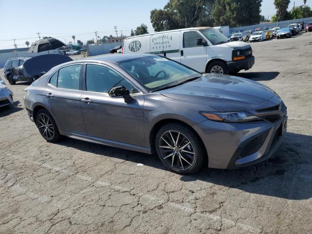 4T1G11AK4PU737105 - 2023 TOYOTA CAMRY SE NIGHT SHADE GRAY photo 4