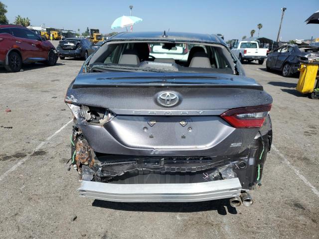 4T1G11AK4PU737105 - 2023 TOYOTA CAMRY SE NIGHT SHADE GRAY photo 6